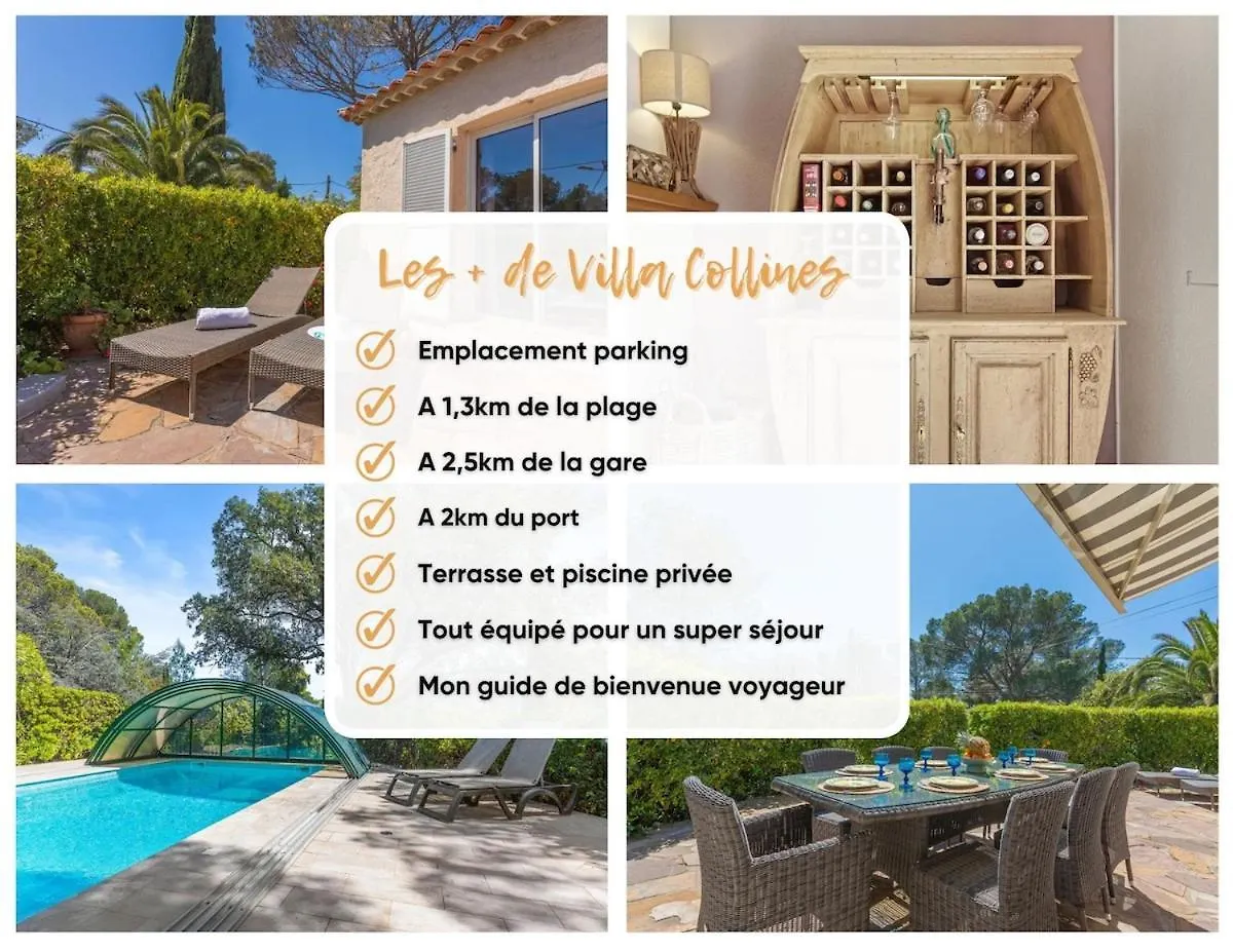 Villa 4 Chambres - Piscine - Parking - Clim Saint-Raphael  France