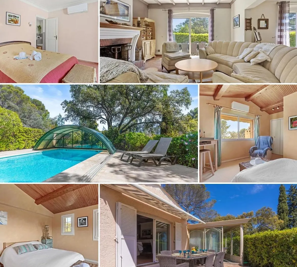 Villa 4 Chambres - Piscine - Parking - Clim Saint-Raphael